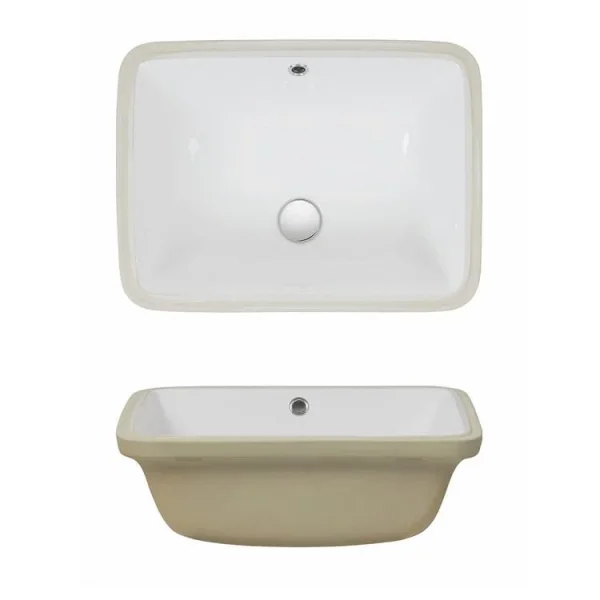 Crosswater Torino A Hidden Basin 510 With Overflow White product image - Image 1