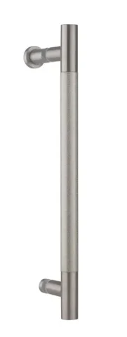 Crosswater Optix Knurled Handle Brushed Stainless product image - Image 1