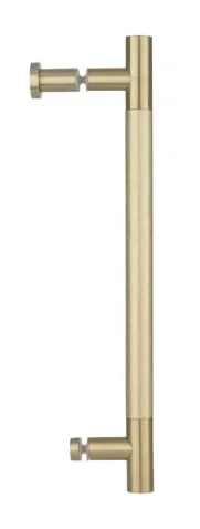 Crosswater Optix Knurled Handle Brushed Brass product image - Image 1