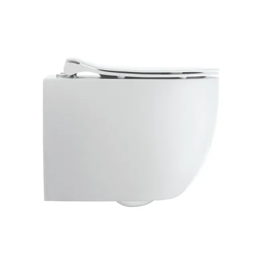Crosswater Glide Ii Back To Wall Toilet Rimless 46 Matt White detail view - Image 4
