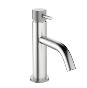 Crosswater Mpro Basin Monobloc Knurled No Waste Deck Mounted Stainless