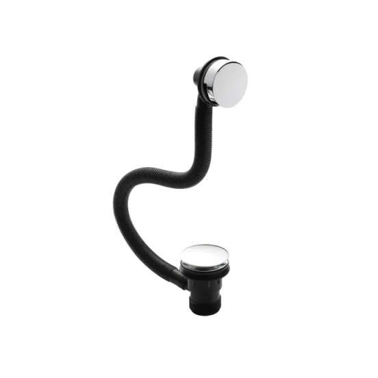 Nuie Push Button Bath Waste Chrome product image - Image 1
