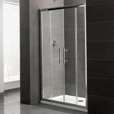 Eastbrook Volente 2000 Double Sliding Door Chrome