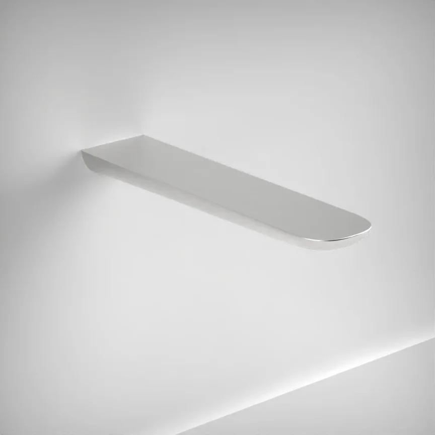 Ava Purity Wall Mounted Bath Spout - Brushed Stainless Steel product image - Image 1