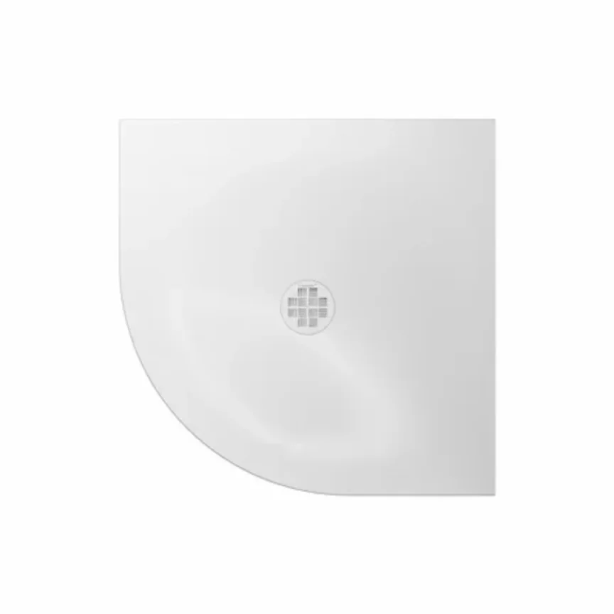 Crosswater Creo Quadrant Shower Tray 900x900 25mm White product image - Image 1