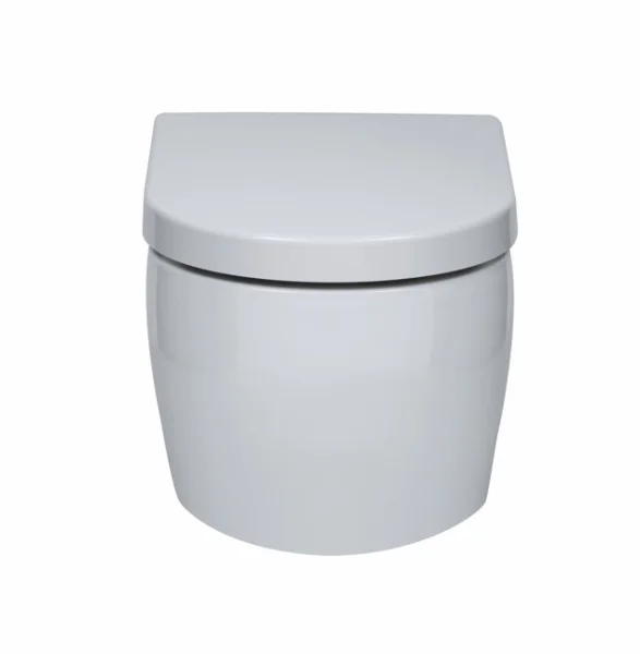 Faeber Zero Rimless Wall Hung Toilet Pan - Gloss White