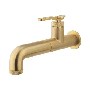 Crosswater Union Single Hole Wall Mounted Set Brushed Brass