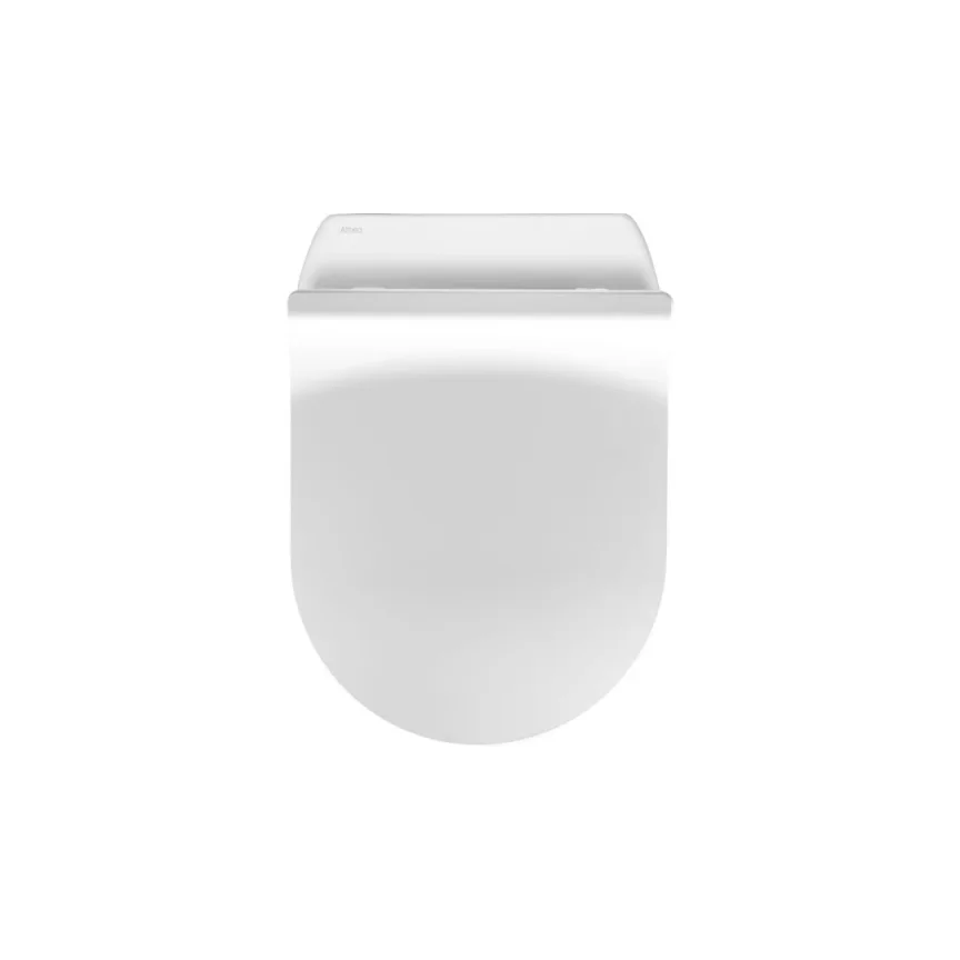 Crosswater Svelte Soft Close Toilet Seat White product image - Image 1