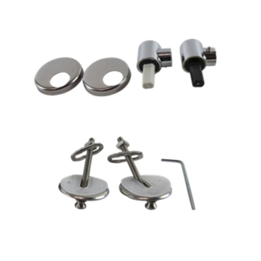 Crosswater Svelte Soft Close Toilet Seat White detail view - Image 6