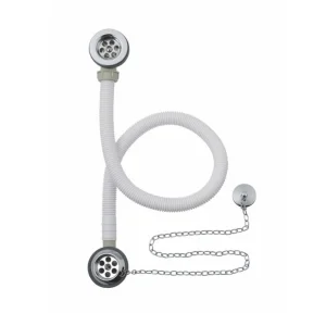 Bc Designs Plug & Chain Concealed Bath Waste Chrome