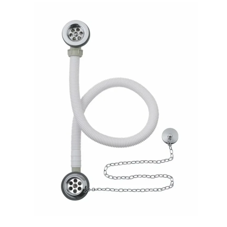 Bc Designs Plug & Chain Concealed Bath Waste Chrome product image - Image 1