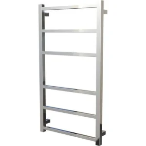 Vogue Ideal Towel Radiator Heating Only - Polished Stainless Steel 1200X500