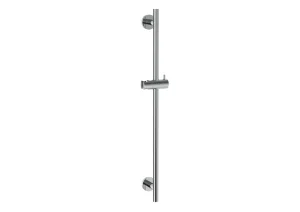 Saneux Cos Round Shower Slider Rail - Chrome