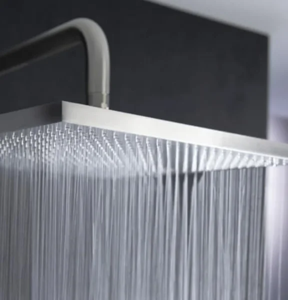 Crosswater Shower Arm 330mm Chrome detail view - Image 2