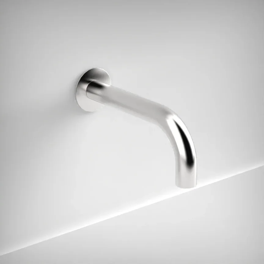 Ava Trend Wall Mounted Bath Spout - Polished Stainless Steel product image - Image 1