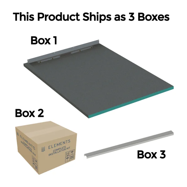 Abacus Elements Infinity Tray Kit 1400x950 Right Hand