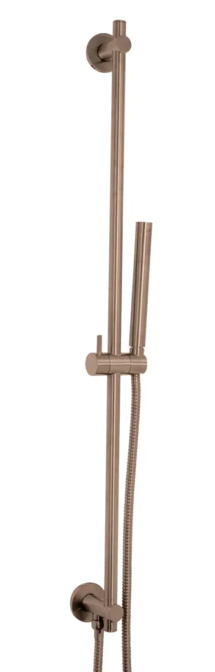 Just Taps Vos Slide Rail Kit With Bottom Outlet 900mm Brushed Bronze product image - Image 1