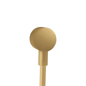 Axor Starck Wall Outlet Round Brushed Gold Optic