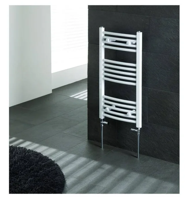 Eastbrook Wendover Straight Multirail 1200 X 600 Gloss White product image - Image 1