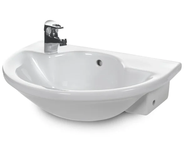 Eastbrook Kompact Reduced Depth Sr Basin 2th White