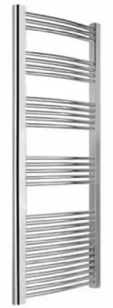Eastbrook Wendover Curved Multirail 1600 X 600 Chrome