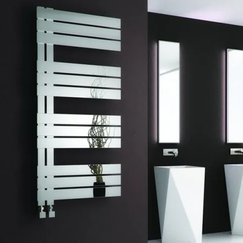 Reina Ricadi 500 X 1140 Stainless Steel Towel Radiator detail view - Image 4