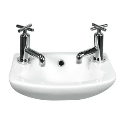 Eastbrook Loire 450 X 275 Cloakroom Basin 2th White