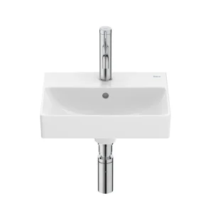 Roca Ona Compact Wall Hung Basin 400mm - White
