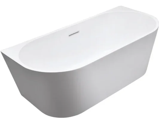 Cubico Eva 1700 X 800 Free Standing Bath Inc. Waste product image - Image 1