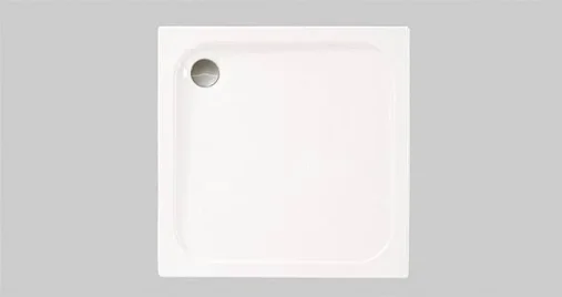 Merlyn Mstone Square Tray [including Waste] 800mm detail view - Image 2