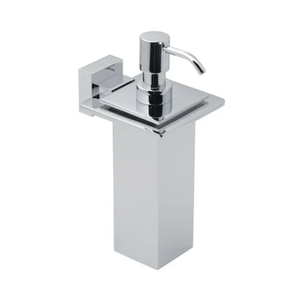 Vado Level Soap Dispenser Wall Mounted Chrome product image - Image 1