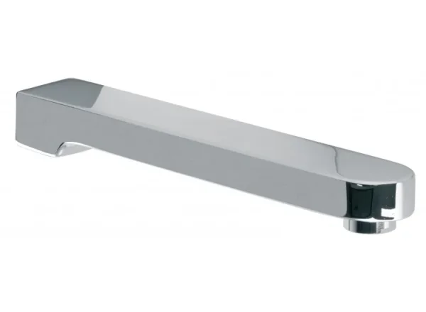 Vado Life Bath Spout Wall Mounted Chrome detail view - Image 2