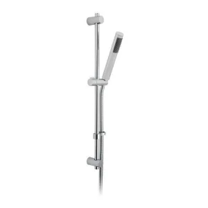 Vado Venus Slide Rail Shower Kit With Single-function Rub-clean Shower Handset, 680mm Slide Rail And 150cm Shower Hose Chrome
