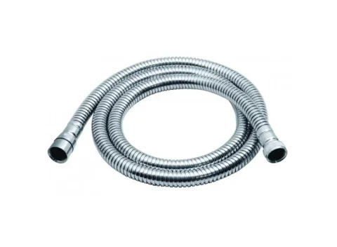Vado Shower Hose Brass Standard Bore 150cm Chrome Plated Chrome detail view - Image 2