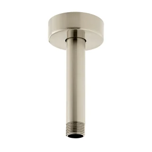 Vado Individual Fixed Head Ceiling Mounting Arm 100mm (4'') Brushed Nickel
