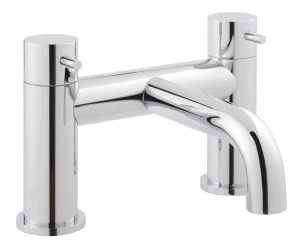 Just Taps Florence Deck Mounted Bath Filler Chrome
