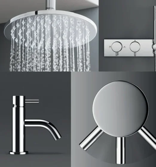 Crosswater Mpro Bath 3h Filler Wall Mounted Chrome detail view - Image 3