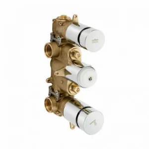 Crosswater Push Button Thermo Valve 3 Control