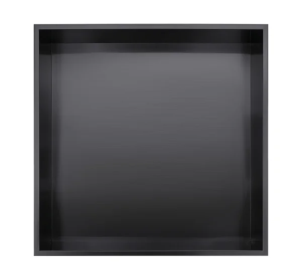 Ava Shower Niche 30x30 Brushed Black