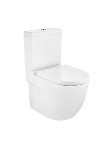 Roca Meridian-n Compact Close Coupled Wc Pan - Moulded Back To Wall