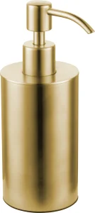 Just Taps Vos Soap Dispenser Countertop Brushed Brass