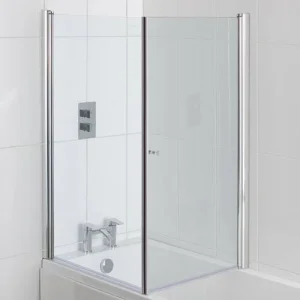 Eastbrook Type 1 Screen Across Bath For 900 Chrome Profiles