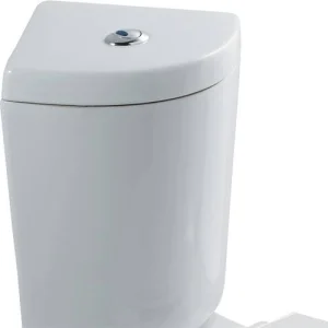Eastbrook Loire Corner Cistern Inc Fittings White