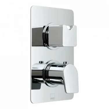 Vado Dx Photon 2 Outlet 2 Handle Concealed Thermostatic Valve Chrome