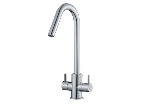 Vado Sky Mono Kitchen Mixer Deck Mounted With Swivel Spout Chrome product image - Image 1