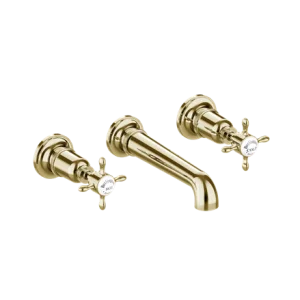Burlington Guild Bath 3th Set Wall Mounted Gold