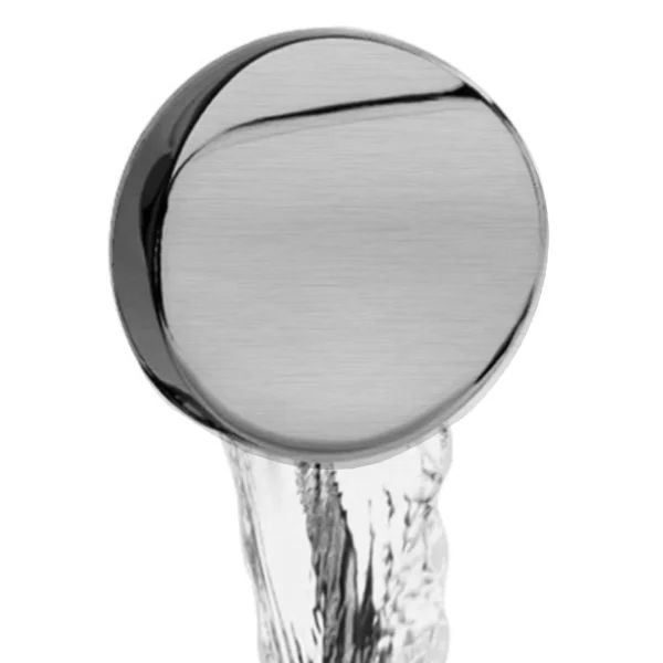Bc Designs Overflow Filler & Push Down Waste Brushed Chrome