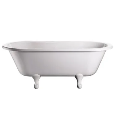 Burlington Classical Leg Set In White detail view - Image 2