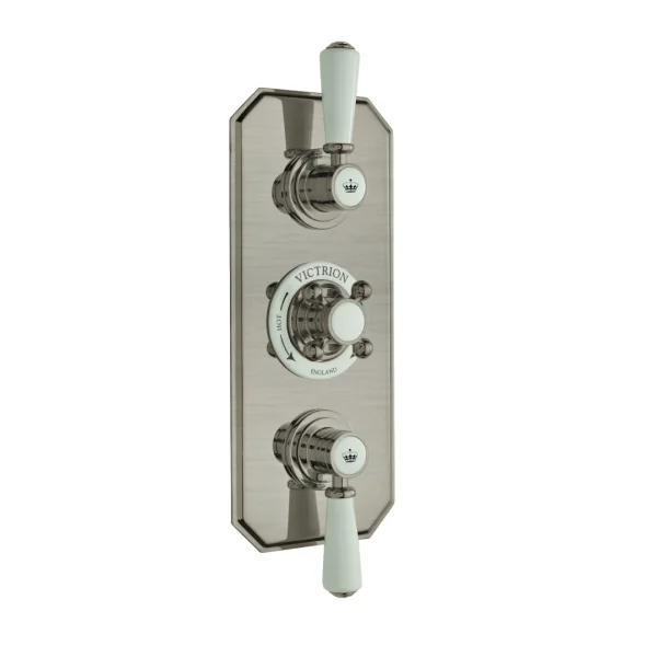 Bc Designs Victrion Triple 2-way Concealed Valve Brushed Nickel