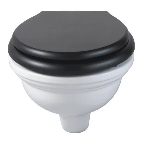 Imperial Carylon Wall-hung Closet White detail view - Image 2